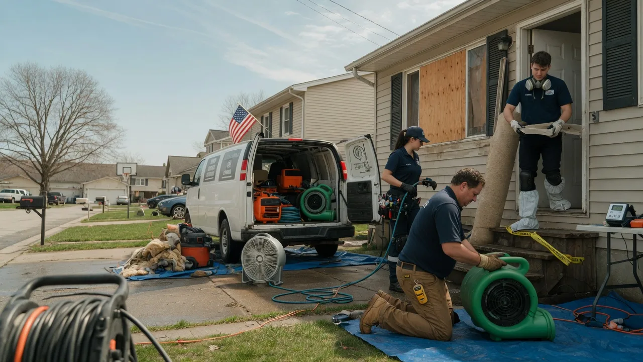 Water Damage Restoration in Huntland, TN near me